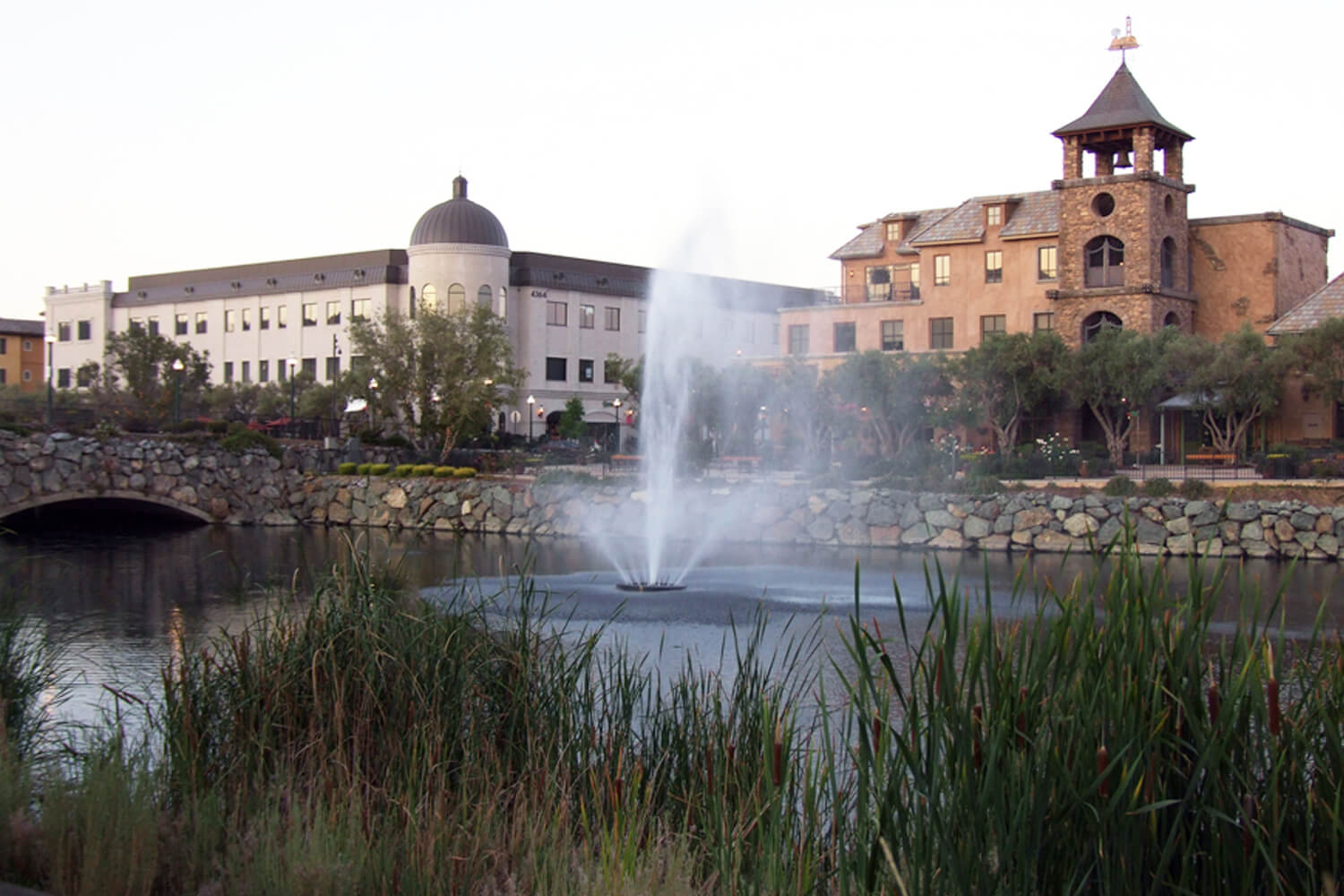 One of Otterbine's Aqua Star Aerating Fountains