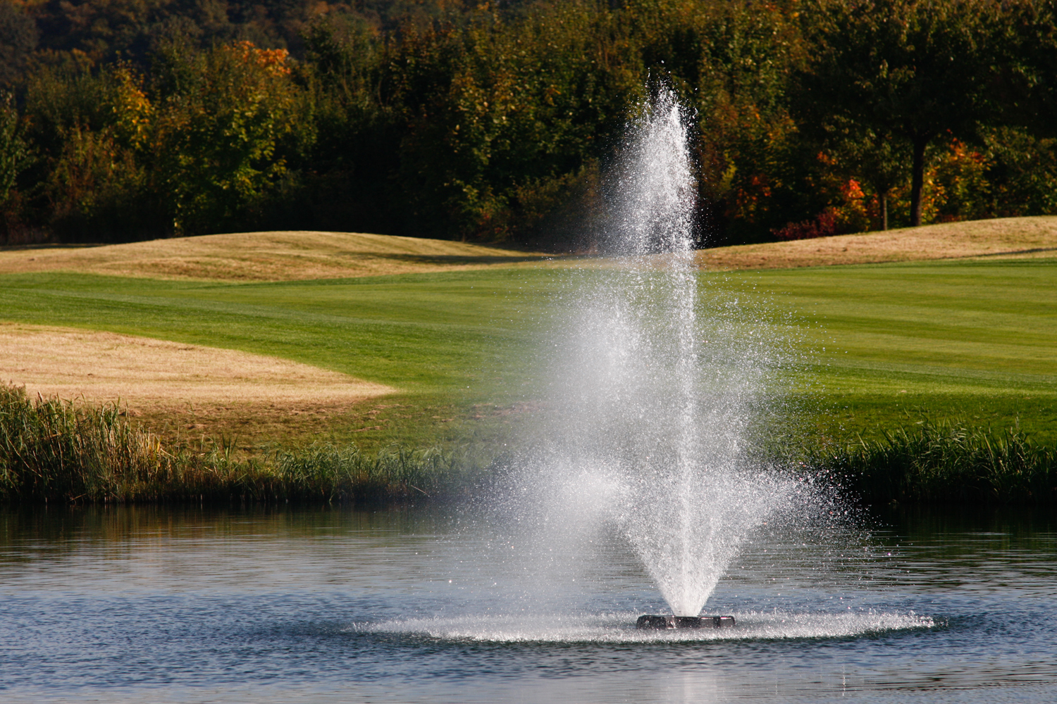 One of Otterbine's Tristar Aerating Fountains 