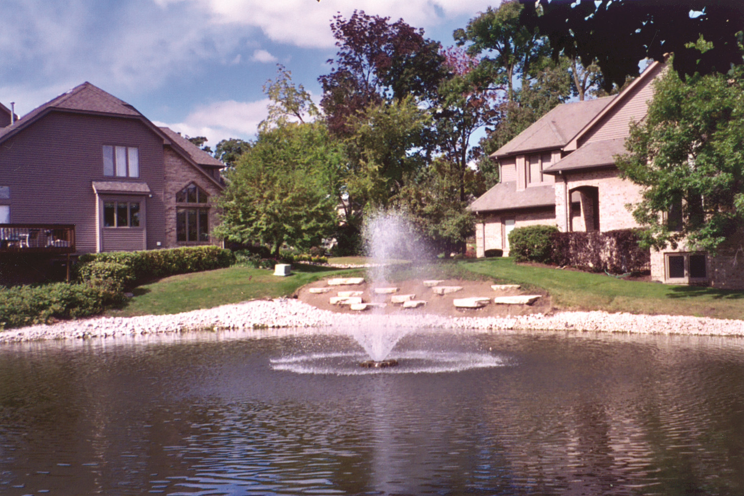 One of Otterbine's Phoenix Aerating Fountains