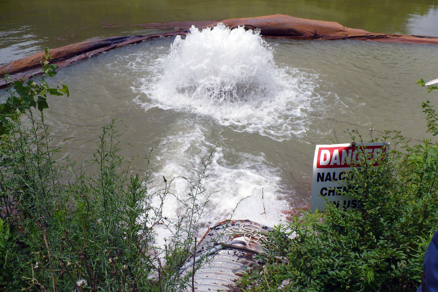 5HP High Volume Industrial Pond Aerator at Cleveland Cliffs